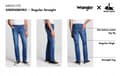 Miniatyrbild 7 av 7: Wrangler Greensboro Blå Arcade Weather Anything Mörka Jeans W44 L32