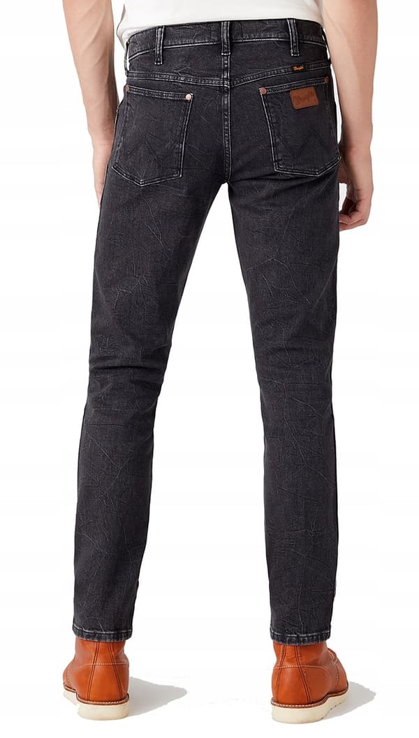 Wrangler LARSTON Black Lightning HERITAGE COLLECTION MUSTAT FARKUT W34 L32