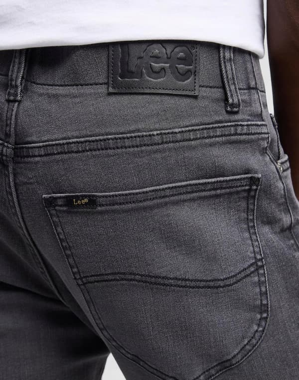 Lee SKINNY FIT XM Copper Extreme Motion -farkut, mukavat, kapeat ja harmaat, W34 L34