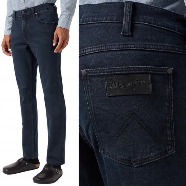 Wrangler GREENSBORO New Cloudy Skies NY KOLLEKTION MARINEBLÅ DENIM W46 L34