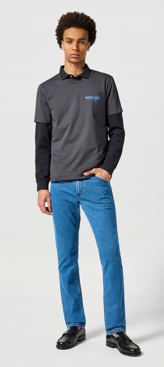 Wrangler GREENSBORO Saddlestone NY KOLLEKTION SIMPLE DARK DENIM W38 L32