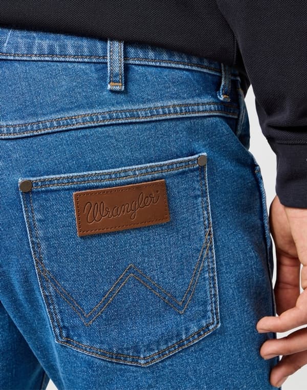 Wrangler GREENSBORO Saddlestone NY KOLLEKTION SIMPLE DARK DENIM W38 L32