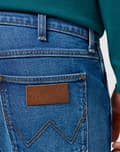 Pikkukuva 7 / 8: Wrangler GREENSBORO Raindrop UUSI MALLISTO YKSINKERTAISET TUMMAT FARKUT W38 L34