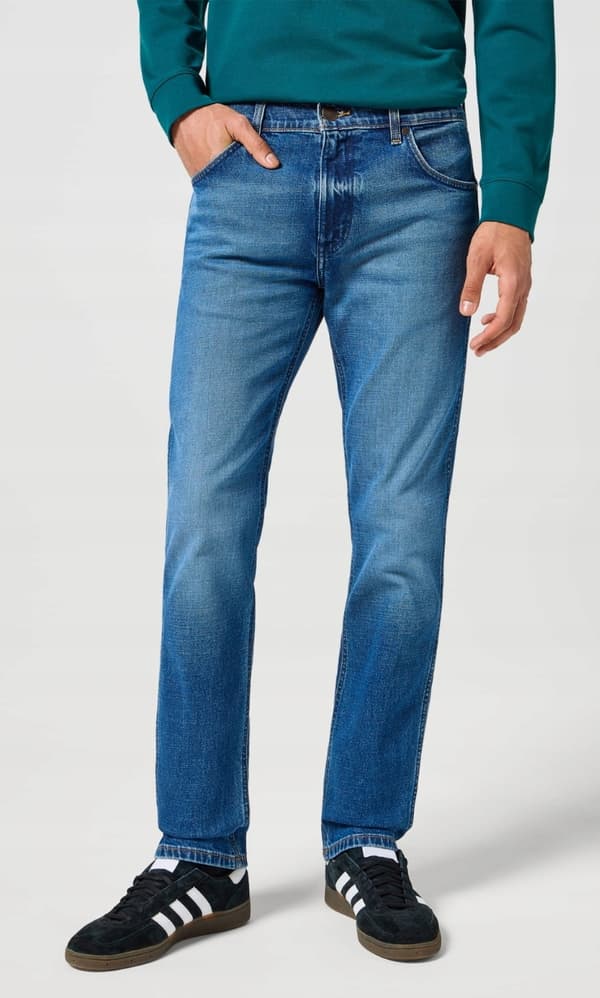 Wrangler GREENSBORO Raindrop NY KOLLEKTION SIMPLE DARK DENIM W30 L30