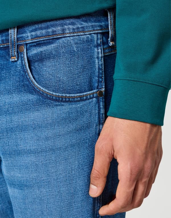 Wrangler GREENSBORO Raindrop NY KOLLEKTION SIMPLE DARK DENIM W30 L30