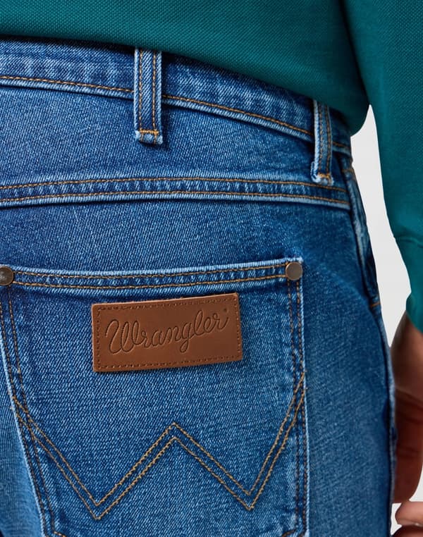 Wrangler GREENSBORO Raindrop NY KOLLEKTION SIMPLE DARK DENIM W30 L30