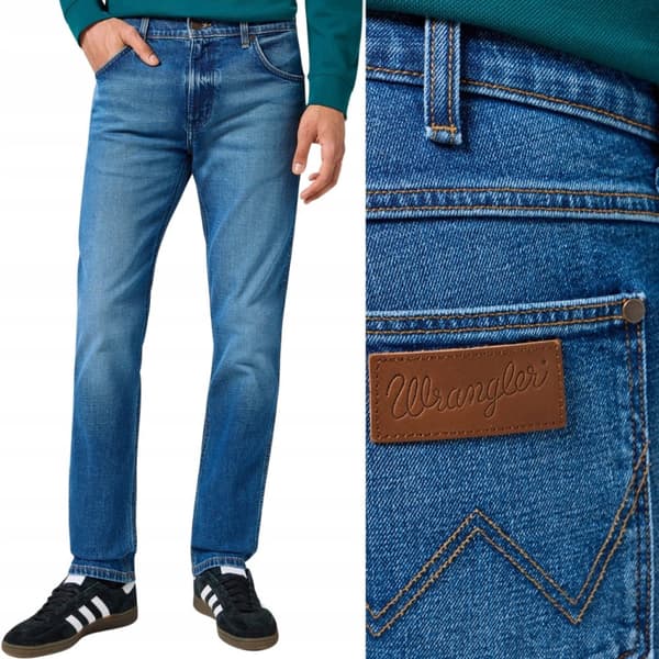 Wrangler GREENSBORO Raindrop NY KOLLEKTION SIMPLE DARK DENIM W30 L30