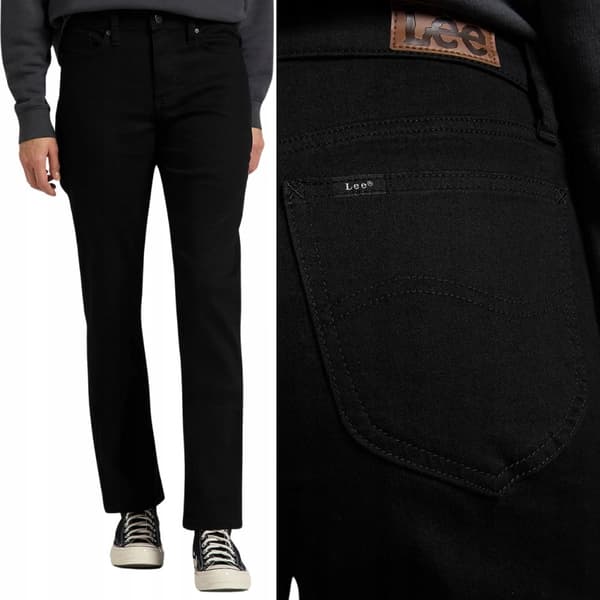 Lee LEGENDARY REGULAR RAKA Svart RAKA SVART MATERIAL W34 L31