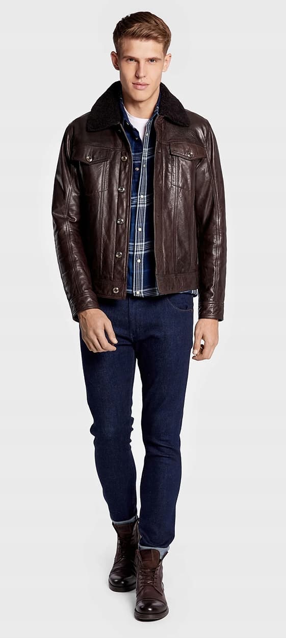 Wrangler LARSTON SLIM Day Drifter TAPERED MARINBLÅ DENIM W36 L34