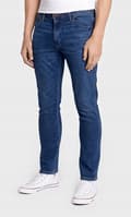 Miniatyrbild 3 av 7: Wrangler LARSTON SLIM TAPERED Country Boy TAPERED MÖRK DENIM W34 L32