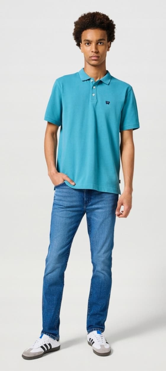 Wrangler LARSTON SLIM Raindrop FITTED TAPERED DARK DENIM W31 L32