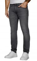 Pikkukuva 4 / 10: Lee LUKE SLIM TAPERED Grey Käytetty HAME ITALIALAISET HARMAA FARKUT W33 L32