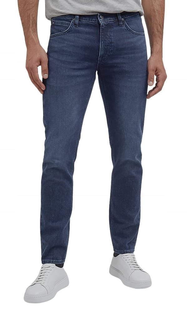 Lee DAREN KNAPPGYLF Banshee Worn RAK MÖRK JEANS W33 L32