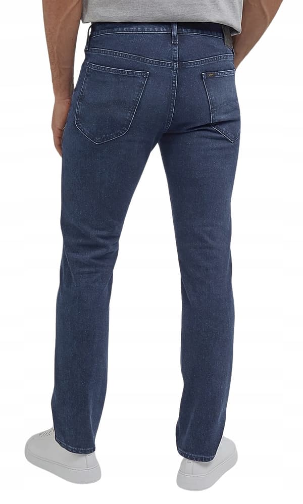 Lee DAREN KNAPPGYLF Banshee Worn RAK MÖRK JEANS W33 L32