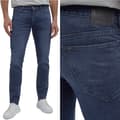 Miniatyrbild 1 av 8: Lee DAREN KNAPPGYLF Banshee Worn RAK MÖRK JEANS W33 L32