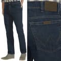 Miniatyrbillede 1 af 5: Wrangler REGULAR Darkstone DURABLE JEANS MARINEBLÅ JEANS W32 L32