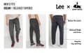 Miniatyrbillede 8 af 8: Lee OSCAR Dark Days Løse, koniske jeans med blå denim, W33 L32