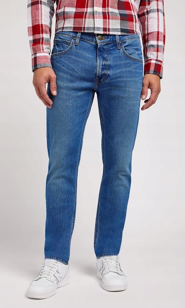 Lee LUKE Indigo Vintage SINISET SKINNY-FARKUT W30 L30