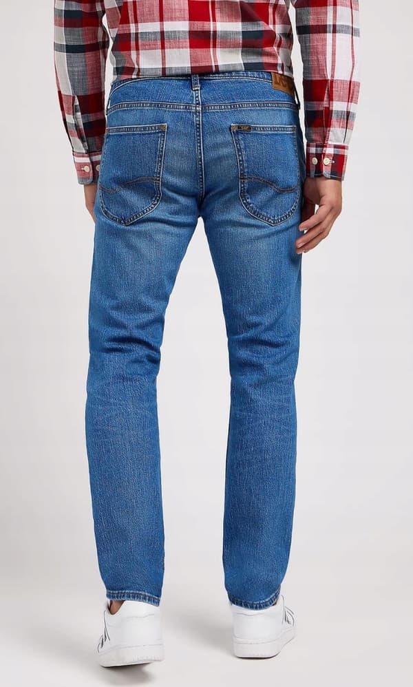 Lee LUKE Indigo Vintage SINISET SKINNY-FARKUT W30 L30