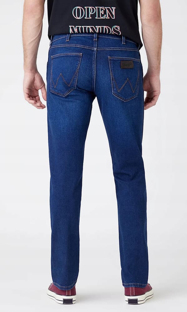 Wrangler GREENSBORO The Bullseye MÖRKA JEANS RAKA JEANS W34 L34