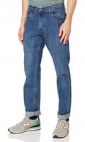 Miniatyrbillede 3 af 8: Wrangler STRAIGHT Mid Stone RØDE KABELBANDEDE JEANS STRAIGHT JEANS W32 L30