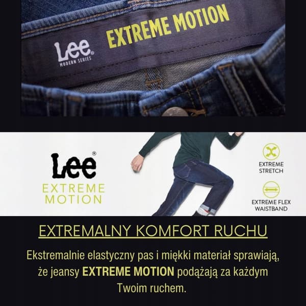 Lee STRAIGHT FIT MVP Extreme Motion Olive COMFORTABLE GREEN CORDUROYS -housut W32 L34