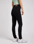 Miniatyrbild 6 av 8: Lee ULC SKINNY Svarta HÖGA SVARTA DAMSKINNYJEANS W33 L31