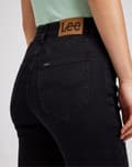 Miniatyrbild 7 av 8: Lee ULC SKINNY Svarta HÖGA SVARTA DAMSKINNYJEANS W33 L31
