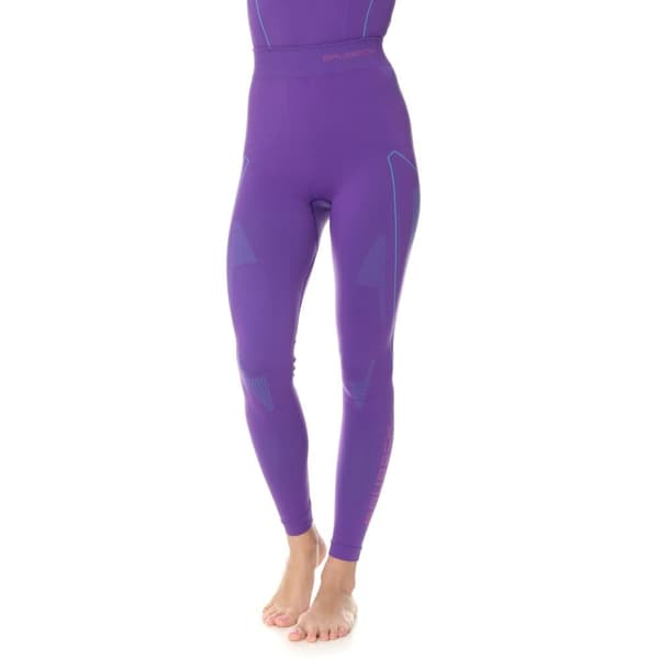 Dambyxor Brubeck THERMO Långa termoaktiva leggings Svart-rosa, Fuchsia, Lavendel