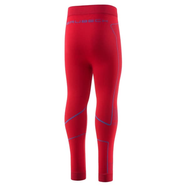 Byxor för barn Brubeck THERMO Kids Långa termoaktiva leggings Röd-blå, Fuchsia-grå, Grafit-blå, Blå-mörkblå