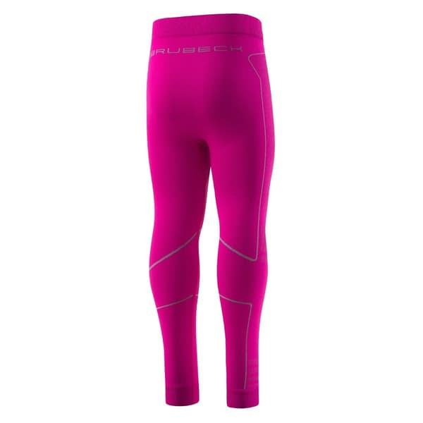 Byxor för barn Brubeck THERMO Kids Långa termoaktiva leggings Röd-blå, Fuchsia-grå, Grafit-blå, Blå-mörkblå