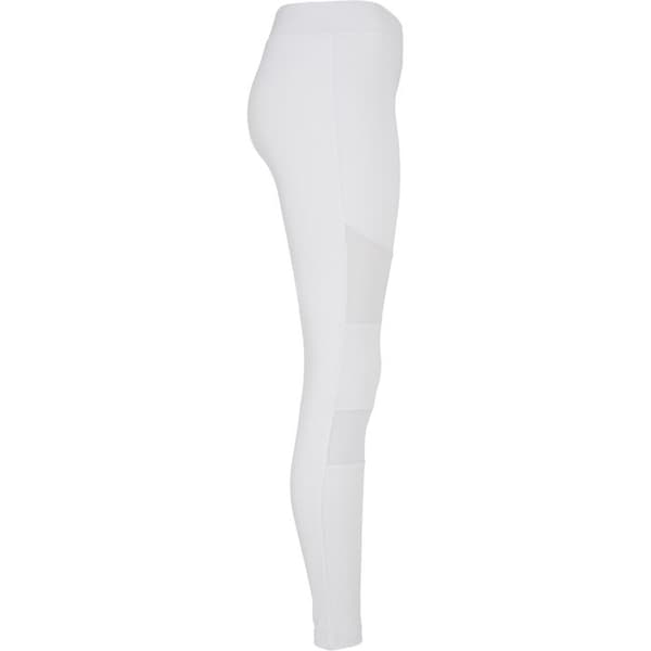 Legging dam - URBAN CLASSICS - Tech Mesh - Vit - Optimal komfort - Rörelsefrihet