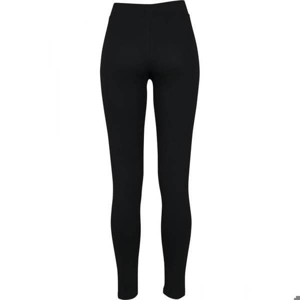 Legging Damstorlekar - URBAN CLASSICS - Jersey - Svart - Tätsittande - Bekväm