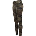 Miniatyrbild 2 av 6: Dam leggings - Urban Classics - Camo Röd - Kamouflage tryck - Elastisk midja - Slim fit