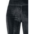 Miniatyrbild 3 av 4: Urban Classics Womens High Waist Velvet Flare Leggings Svart Legging