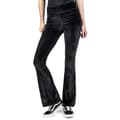 Miniatyrbild 4 av 4: Urban Classics Womens High Waist Velvet Flare Leggings Svart Legging