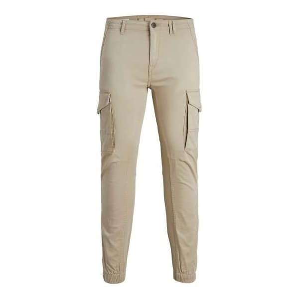 Jack &amp; Jones Paul Flake byxor - ljusbrun - 36x32