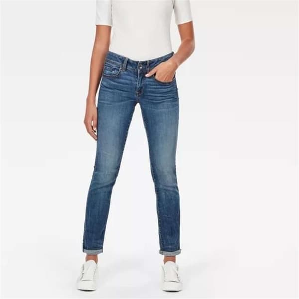 Jeans Dam - G-STAR - D07145 8968 - Denim Medium Blue - Slim - Standardstorlek