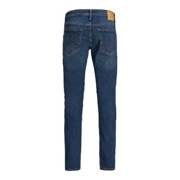 Jean Skinny - JACK & JONES - Blå Denim - Låg Midja - 5 Fickor - Ekologisk Bomull