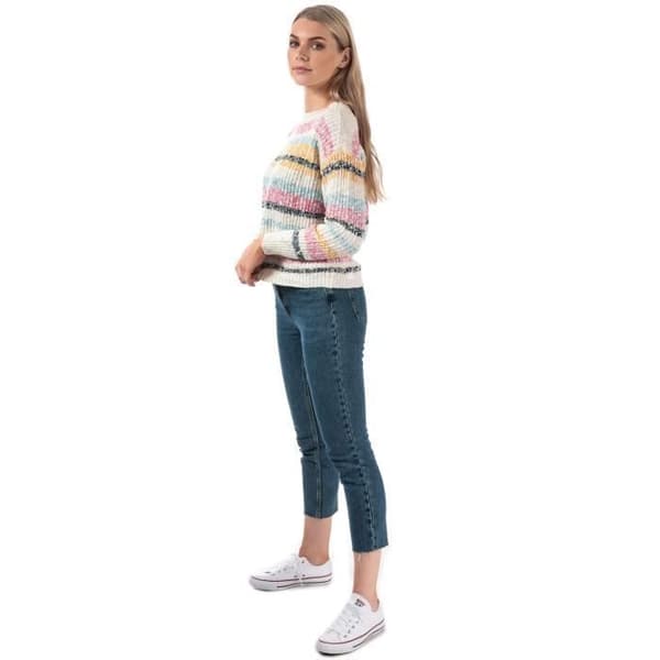Jean droit - ONLY - Emily Raw - Mörkblå - Hög midja - 5 fickor