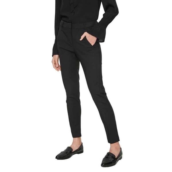 Vero Moda Victoria Nw Antifit Ankel 30l Byxor - Damkläder - Svart