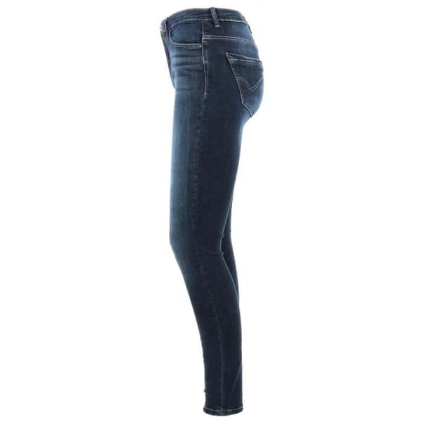 Jean Skinny - ONLY - Kvinna - Hög midja - Mörkblå - Skinny passform