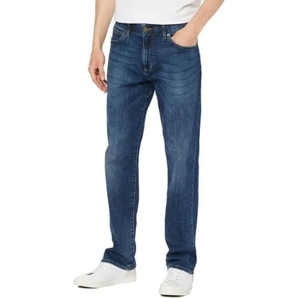 Jeans - Lee Cooper - Maddox - Mörkblå - Rak Passform - 5 Fickor