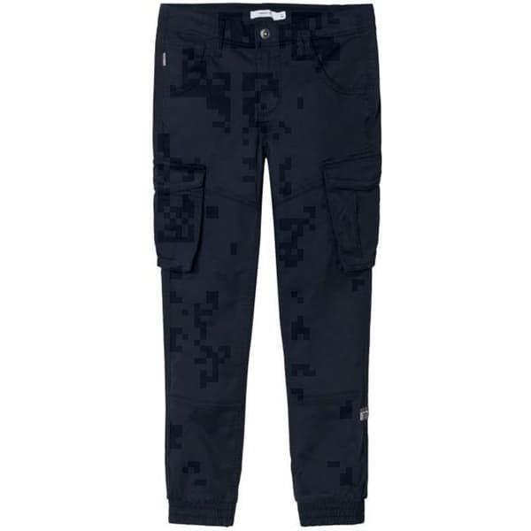 Name it pojkar cargo byxor nitbamgo - mörk safir