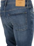 Miniatyrbild 5 av 6: Jeans Slim - Jack &amp; Jones - 814 - Blå Denim - Låg midja - 5 fickor