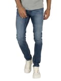 Miniatyrbild 1 av 6: Jeans Slim - Jack &amp; Jones - 814 - Blå Denim - Låg midja - 5 fickor