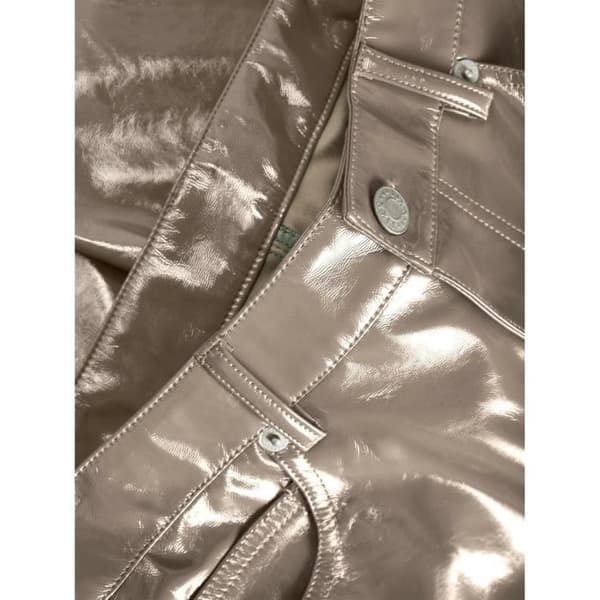 Jack &amp; Jones Kenya raka skinnbyxor för kvinnor - brindle glänsande - L
