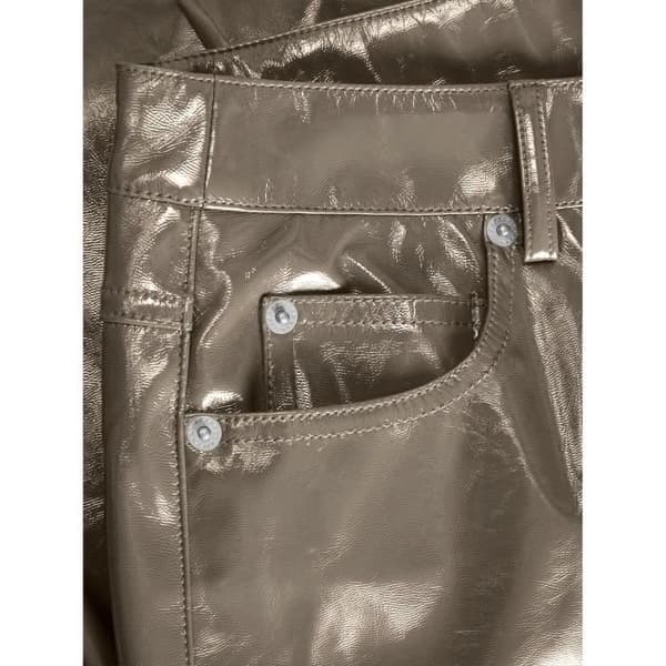Jack &amp; Jones Kenya raka skinnbyxor för kvinnor - brindle glänsande - L
