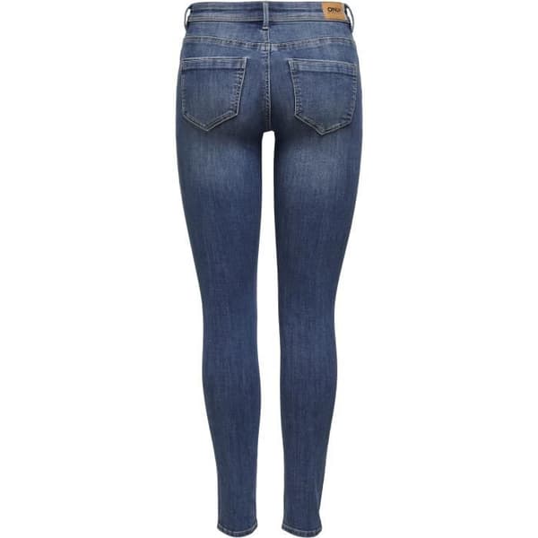 ONLY Classic Rise Skinny Jeans Dam Blue Denim