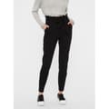 Miniatyrbild 3 av 4: VERO MODA Loose Fit High Waist Byxor Svart Dam